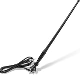 Flexible KFZ Auto Kotflügel Antenne mit Verstärker Radio Antenne Winkelstecker
