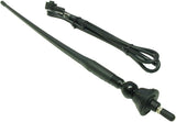 Flexible KFZ Auto Kotflügel Antenne mit Verstärker Radio Antenne Winkelstecker