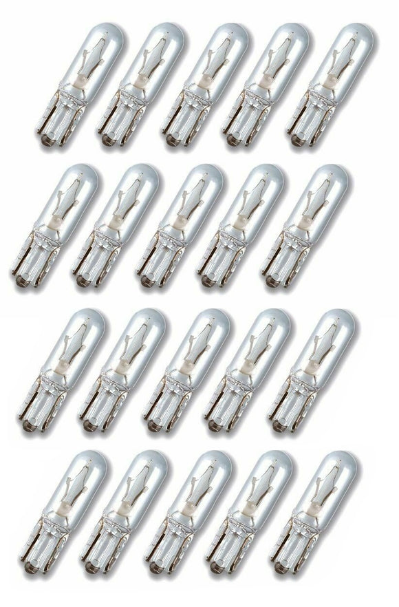 20x Glühlampe Glühbirne T5 W1,2W Glassockel 12V - EUR 1,00 / Einheit