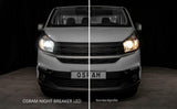 OSRAM NIGHT BREAKER LED SMART H7; bis zu 330% mehr Helligkeit; 6000K, 12V, LED-Fern- und Abblendlicht mit Straßenzulassung, white