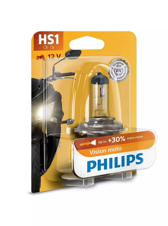 Philips HS1 12V 35/35W Vision Moto +30% 1 St. Blister