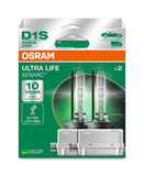OSRAM D1S 66140ULT-HCB ULTRA LIFE Xenarc Xenon DUO-BOX
