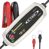 CTEK MXS 5.0 56-305 Batterieladegerät 12V, Temperaturkompensation, Intelligentes Ladegerät Autobatterie, Ladegerät