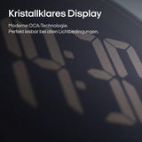 OOONO P-DISC NO4 - Elektronische Parkscheibe mit Zulassung Schwarz