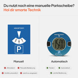 OOONO P-DISC NO1 - Elektronische Parkscheibe mit Zulassung Blau
