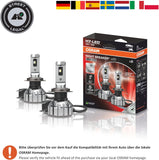 OSRAM NIGHT BREAKER LED SMART H7; bis zu 330% mehr Helligkeit; 6000K, 12V, LED-Fern- und Abblendlicht mit Straßenzulassung, white