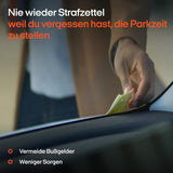 OOONO P-DISC NO1 - Elektronische Parkscheibe mit Zulassung Schwarz