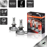 OSRAM NIGHT BREAKER LED SMART H7; bis zu 330% mehr Helligkeit; 6000K, 12V, LED-Fern- und Abblendlicht mit Straßenzulassung, white