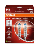 OSRAM Night Breaker Laser 2er Box H1 H3 H4 H7 H8 H11 HB3 HB4