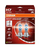 OSRAM Night Breaker Laser 2er Box H1 H3 H4 H7 H8 H11 HB3 HB4