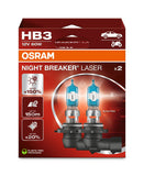 OSRAM Night Breaker Laser 2er Box H1 H3 H4 H7 H8 H11 HB3 HB4