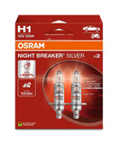 OSRAM Night Breaker Silver Lampen H1 H4 H7 H11 Duo Box Halogen Scheinwerfer