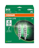 OSRAM H1 ULTRA LIFE 12V 55W 2er Set 64150ULT longlife Halogenlampe