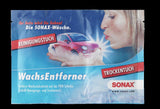 SONAX WachsEntfernerTücher Feuchttuch und Trockentuch 9 ml 04181000