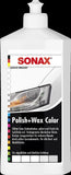 SONAX Polish Wax Color Autopolitur poliert konserviert Farpolitur weiß