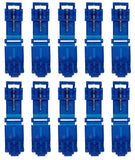 10x Abzweigverbinder Schnellverbinder Klemmverbinder Stromdiebe blau - EUR 0,04 / Einheit