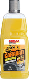 SONAX CARAVAN Shampoo 1L Wohnwagen Reinigung Wohnmobil Pflege Wäsche Camping