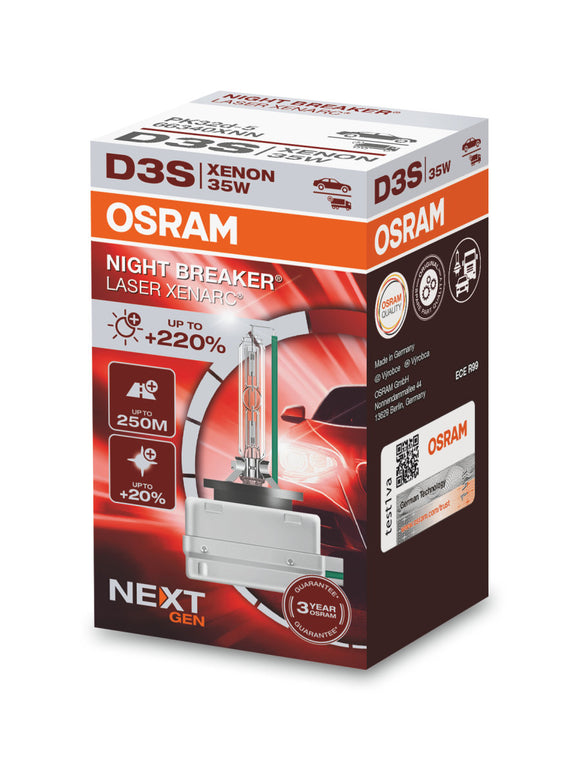OSRAM NIGHT BREAKER LASER 200 H4 H7 NEXT GENERATION bis zu+200% H4 H7 –  Kummert Business eCommerce