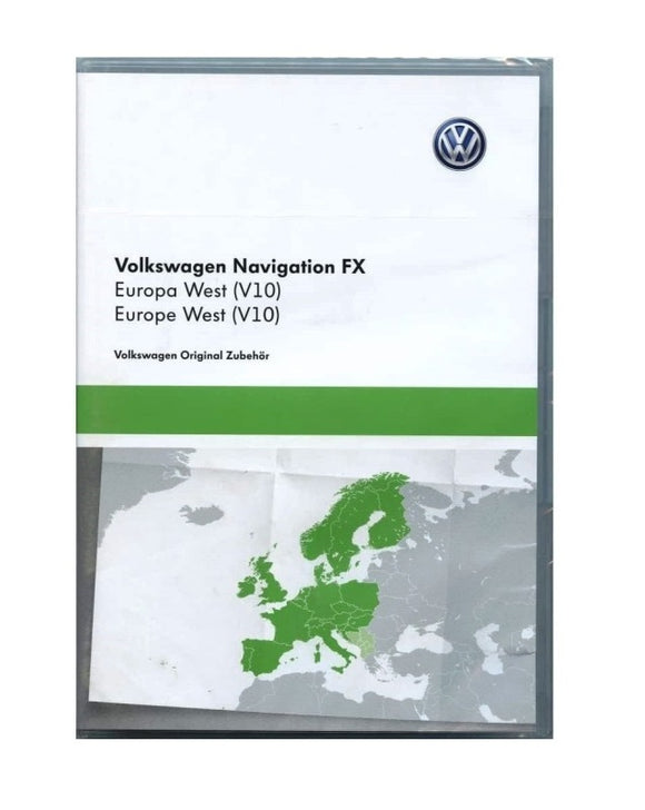 Navigation SD KARTE EU für Volkswagen V10 RNS 310 Media Seat Media 2.0 MAP SAT