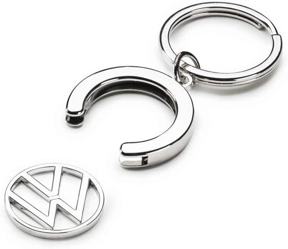 Schlüsselanhänger Volkswagen VW Einkaufswagenchip Keyring Anhänger mit original VW Logo