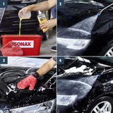 SONAX Wasch & Wax (500 ml) gründliche Schmutzentfernung und dauerhafter Schutzfilm aus natürlichem Carnauba-Wachs