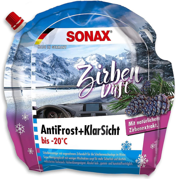 SONAX ANTIFROST+KLARSICHT 3L Zirbe bis zu -20°C Scheiben Frostschutz