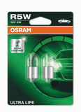 OSRAM R5W 12V 5W BA15s ULTRA Schluss-, Kennzeichen-, Park- und Positionslicht