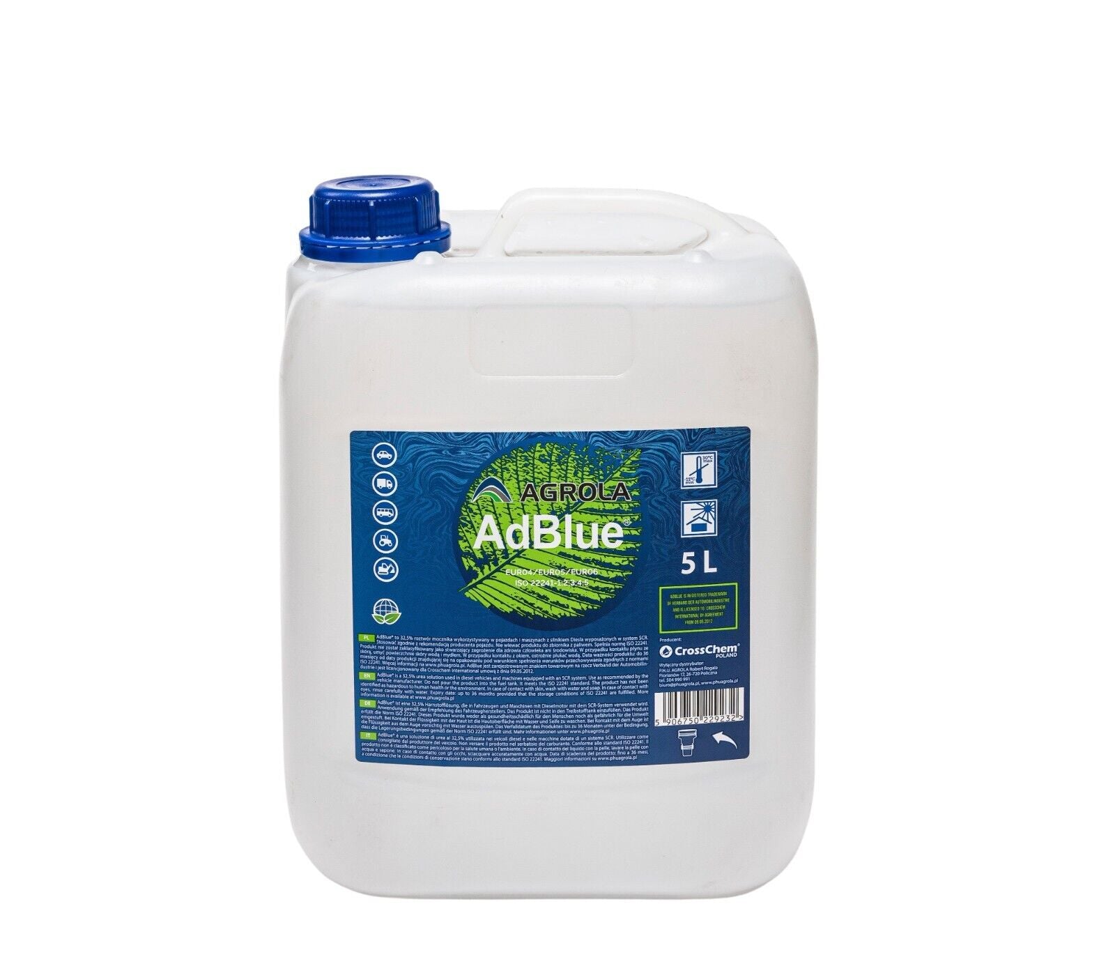 5 Liter Agrola AdBlue Kanister inkl.Füllschlauch DEF Harnstofflösung f – Kummert  Business eCommerce
