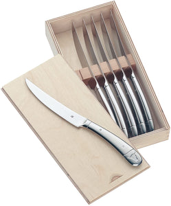 WMF Steakmesser Set 6-teilig, spülmaschinengeeignet Set 6-teilig, 23 cm