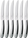 WMF Steakmesser Set 6-teilig, spülmaschinengeeignet Set 6-teilig, 23 cm